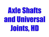 Axle Shafts & U-Joints 1963-1971 Dodge Dana 44HD